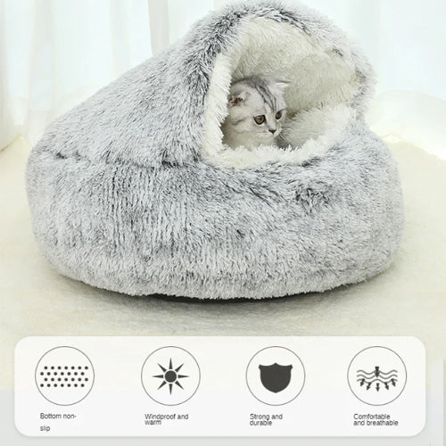 Cozy Pet Calming Bed