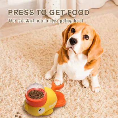 Interactive Pet Food Dispenser