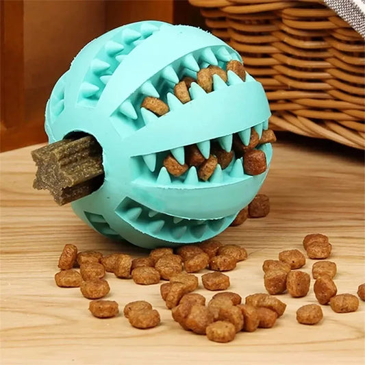 Treat Feeder - Interactive Rubber Ball