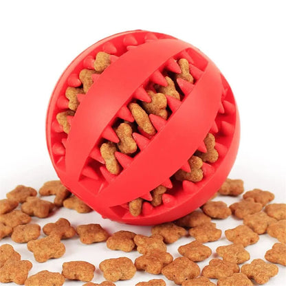 Treat Feeder - Interactive Rubber Ball