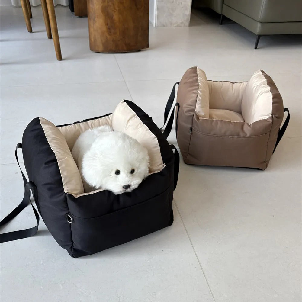 Travel Safety Puppy Dog Car Seat Bed - First Class