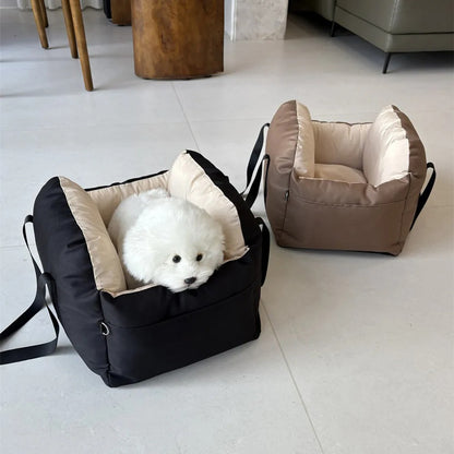 Travel Safety Puppy Dog Car Seat Bed - First Class