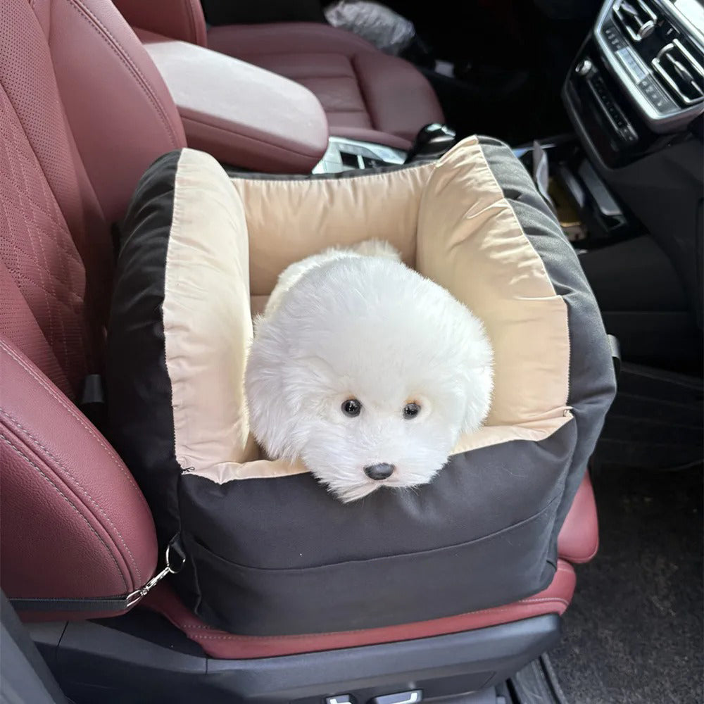 Travel Safety Puppy Dog Car Seat Bed - First Class